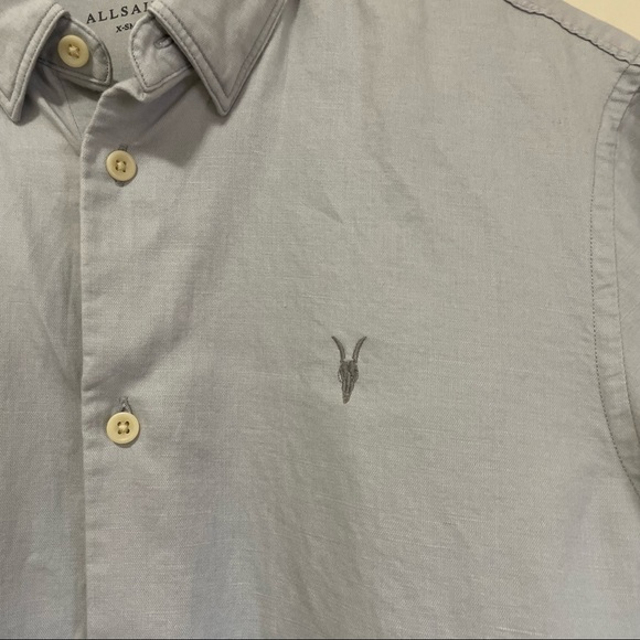 All Saints Redondo Half Sleeve Shirt - Picture 3 of 6